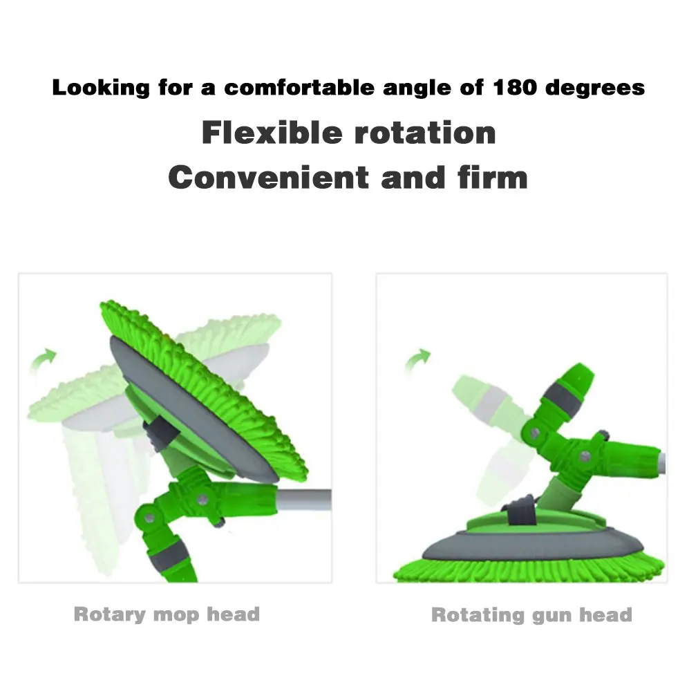 Rinse 2 In 1 Chenille Broom Telescopic Car Wash Brush Rotating Stretchable Mop Car House Worker Water Spray Cleaning Tool
Rinse 2 In 1 Chenille Broom Telescopic Car Wash Brush Rotating Stretchable Mop Car House Worker Water Spray Cleaning Tool