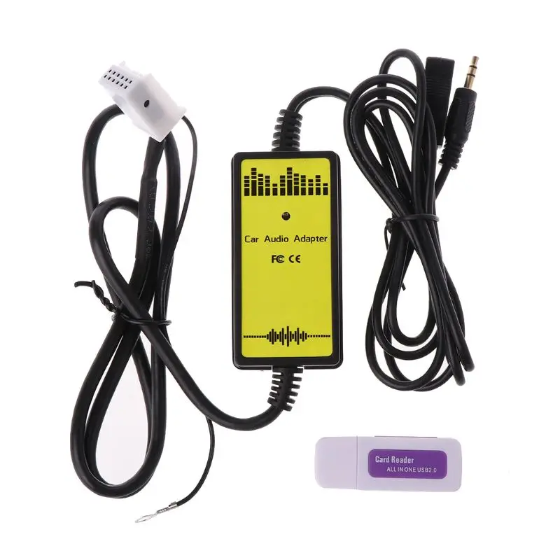 1 Set New Auto Car USB Aux-in Adapter MP3 Player Card Reader Radio Interface 12 Pin With English Manual For SEAT CD1/CD2/CD3
1 Set New Auto Car USB Aux-in Adapter MP3 Player Card Reader Radio Interface 12 Pin With English Manual For SEAT CD1/CD2/CD3