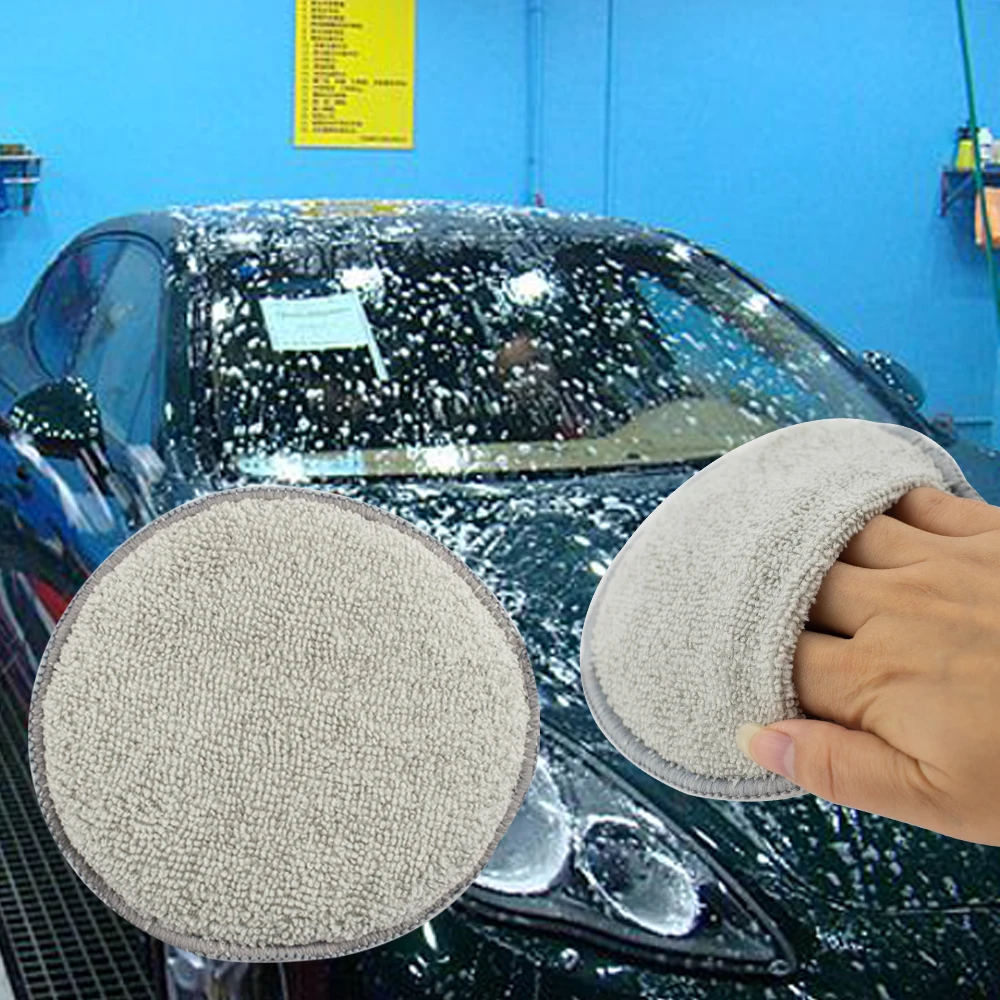 2pc Soft Microfiber High Density Premium Car Wax Applicator Pad Polishing Sponge for Apply Remove Wax Auto Care Cleaning Tools
2pc Soft Microfiber High Density Premium Car Wax Applicator Pad Polishing Sponge for Apply Remove Wax Auto Care Cleaning Tools