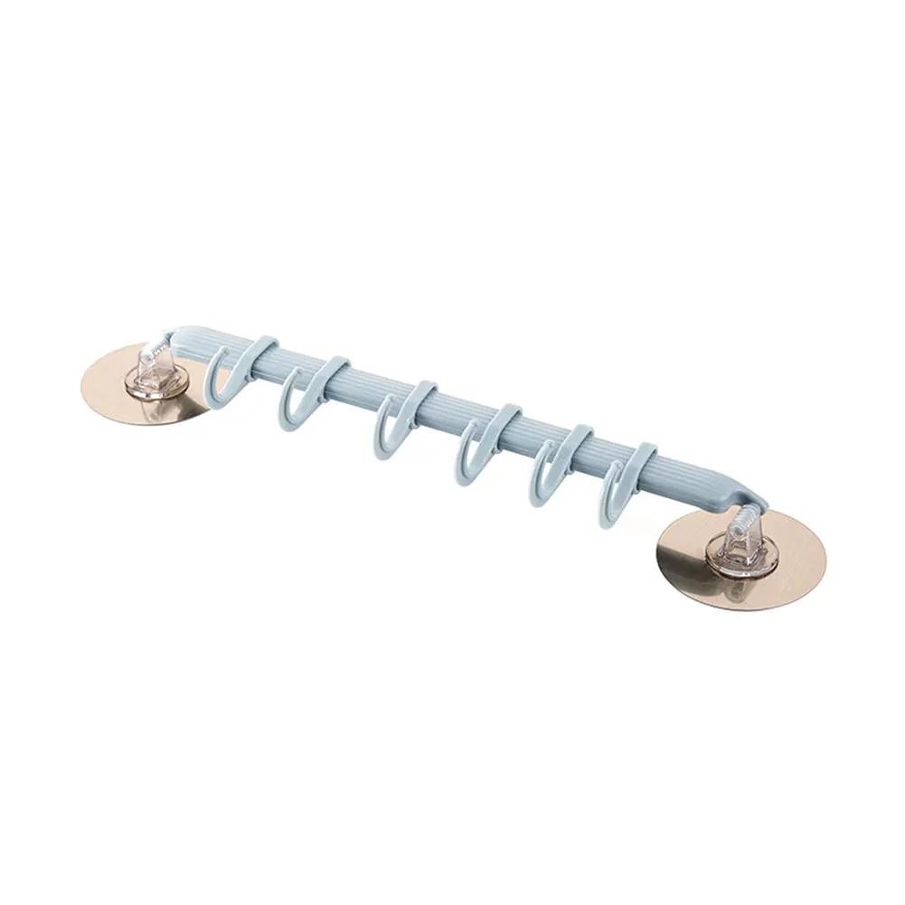 Self-Adhesive Hook Rail Wall-Mounted Hooks Set 6 PVC Hooks Rack for Living Room, Kitchen, Bathroom, and More
Self-Adhesive Hook Rail Wall-Mounted Hooks Set 6 PVC Hooks Rack for Living Room, Kitchen, Bathroom, and More