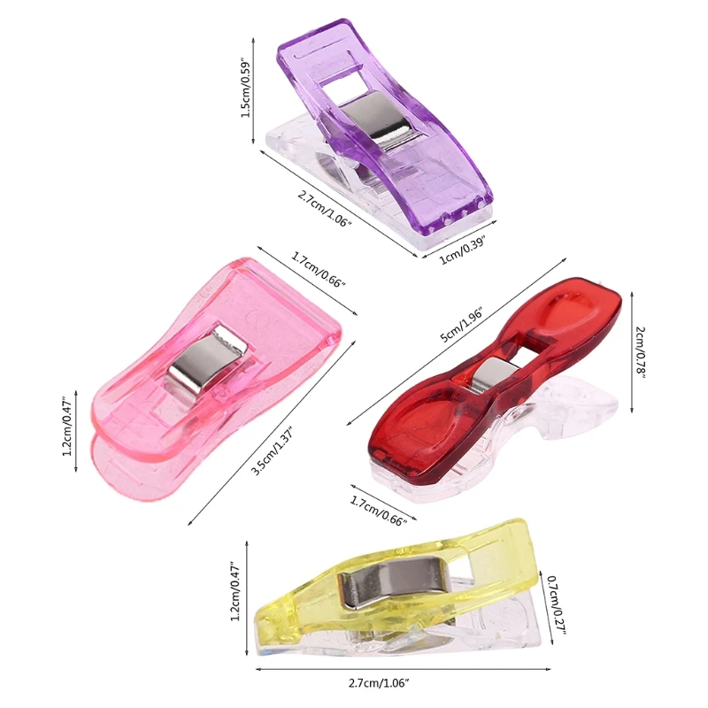 30-120 Optional Sewing Clips Plastic Clips Quilting Crafting Crocheting Knitting Safety Clips Assorted Colors type Binding Clips
30-120 Optional Sewing Clips Plastic Clips Quilting Crafting Crocheting Knitting Safety Clips Assorted Colors type Binding Clips