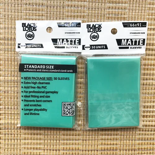 100 PCS/LOT Lake Green Matte Sleeves, Protector for Trading Cards Mgt Cards Cover TCG/Pkm/YGO/MTG CARDS Matte Sleeves 66x91mm
100 PCS/LOT Lake Green Matte Sleeves, Protector for Trading Cards Mgt Cards Cover TCG/Pkm/YGO/MTG CARDS Matte Sleeves 66x91mm