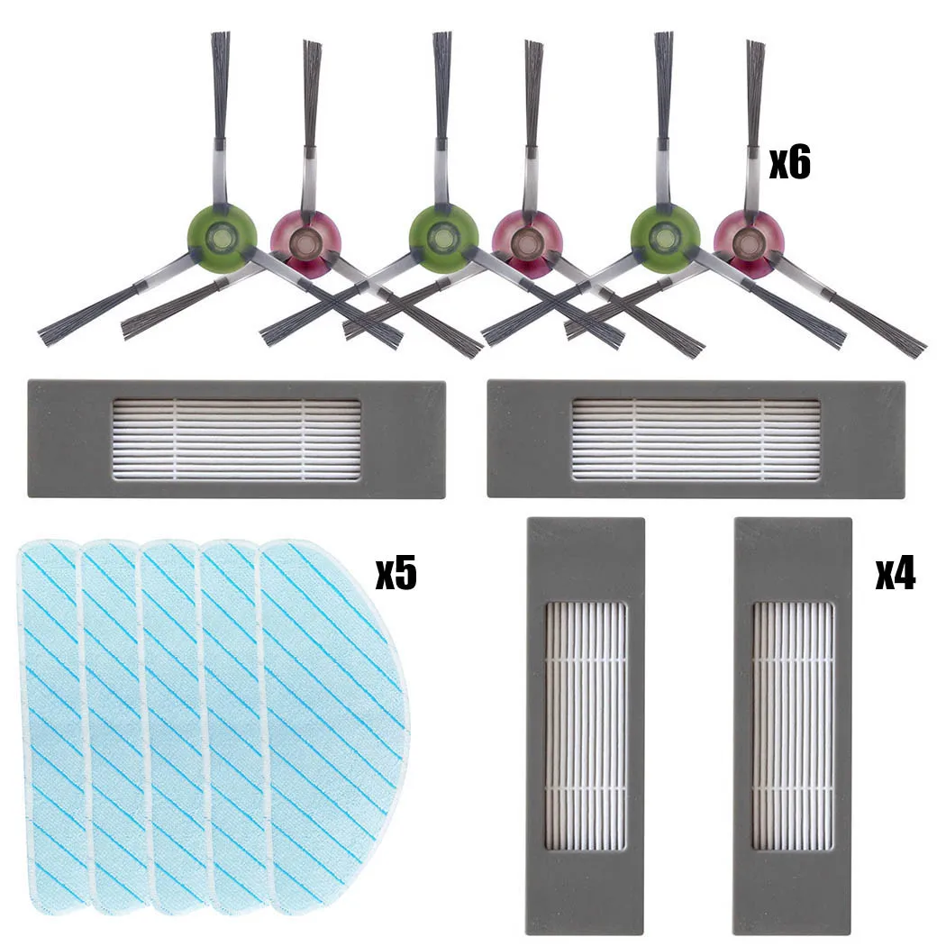 Vacuum Cleaner Clean Set For ECOVACS Deebot T9 AIVI T9PRO With Side Brush Mop Cloth Filter
Vacuum Cleaner Clean Set For ECOVACS Deebot T9 AIVI T9PRO With Side Brush Mop Cloth Filter