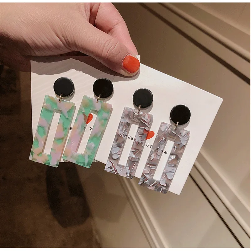 4 Colors New Fashion Resin Drop Earring Leopard Geometric Cellulose Acetate Ear Stud Retro Square Jewelry For Women Earrings
4 Colors New Fashion Resin Drop Earring Leopard Geometric Cellulose Acetate Ear Stud Retro Square Jewelry For Women Earrings