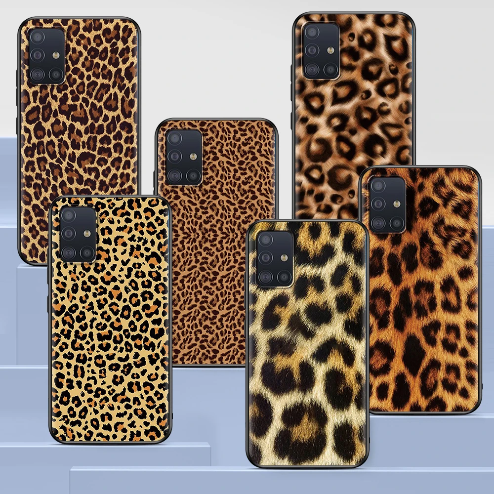 Fashion Leopard Prints Case for Samsung Galaxy A51 A12 A21s A71 A52 A31 A32 A02s A72 A11 A41 A22 A01 A42 Black Soft Phone Cover
Fashion Leopard Prints Case for Samsung Galaxy A51 A12 A21s A71 A52 A31 A32 A02s A72 A11 A41 A22 A01 A42 Black Soft Phone Cover