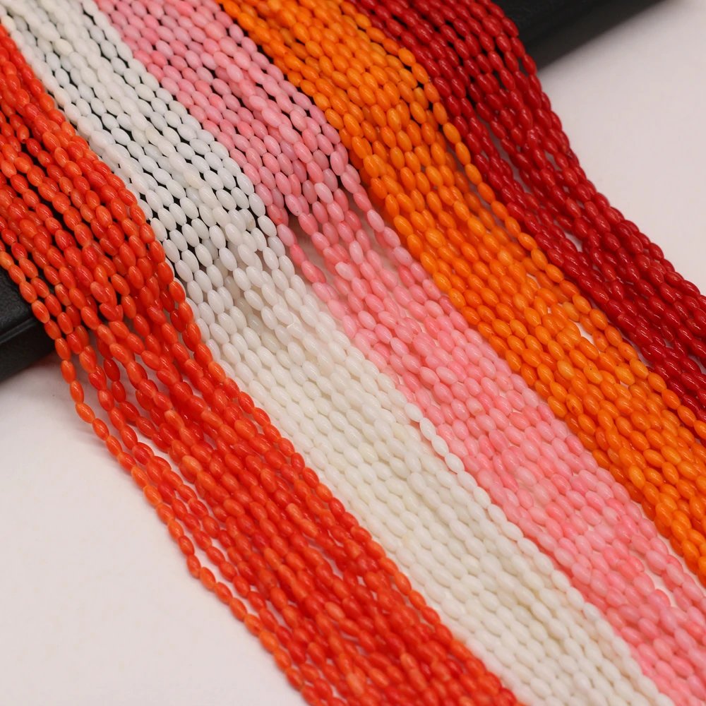 Natural Stone Coral Beads Rice Shape Loose Bead Good Quality for Jewelry Making DIY Women Necklace Bracelet Crafts
Natural Stone Coral Beads Rice Shape Loose Bead Good Quality for Jewelry Making DIY Women Necklace Bracelet Crafts
