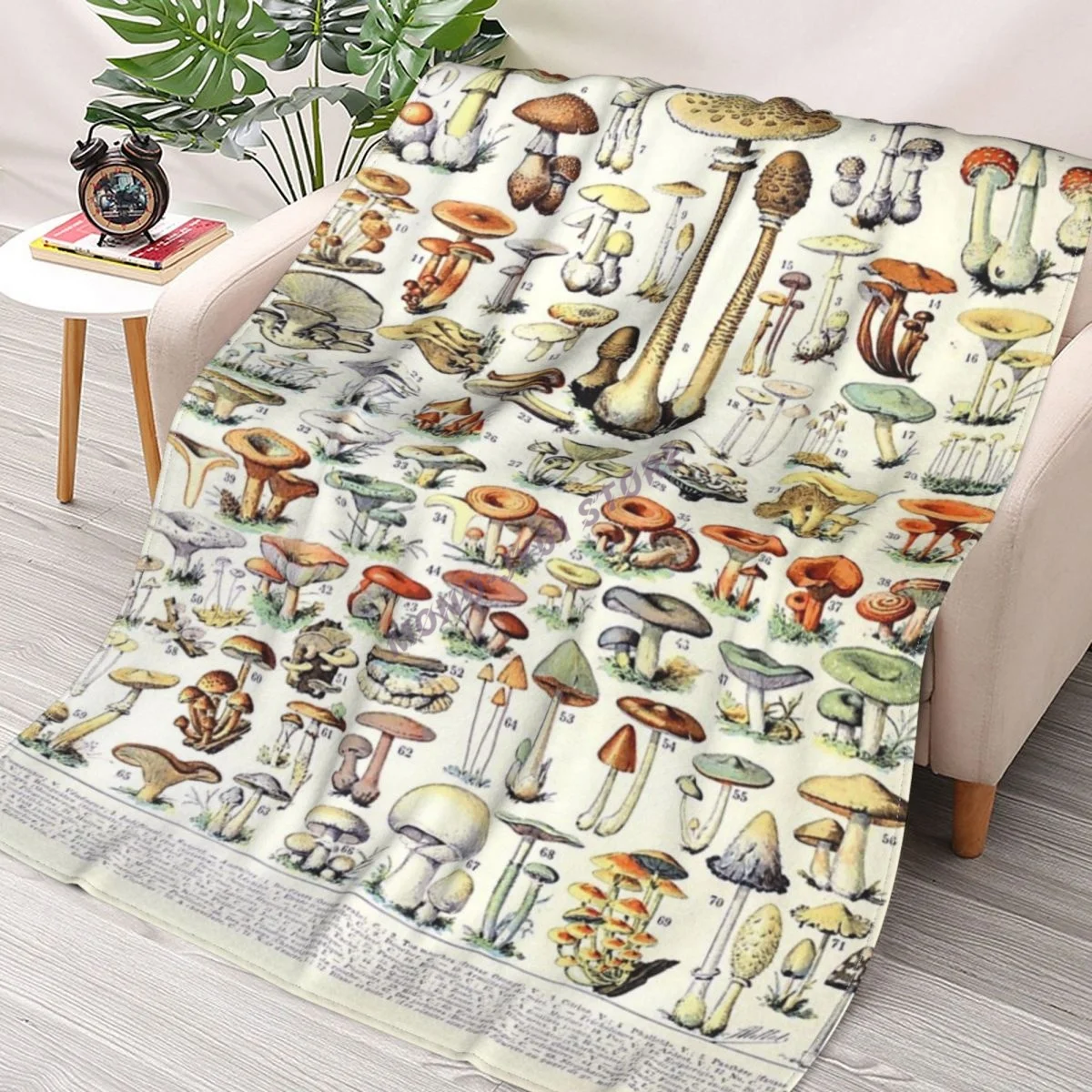 Adolphe Millot - Champignons B - French Vintage Poster Throw Blanket Sherpa Blanket cover Bedding soft Blankets
Adolphe Millot - Champignons B - French Vintage Poster Throw Blanket Sherpa Blanket cover Bedding soft Blankets