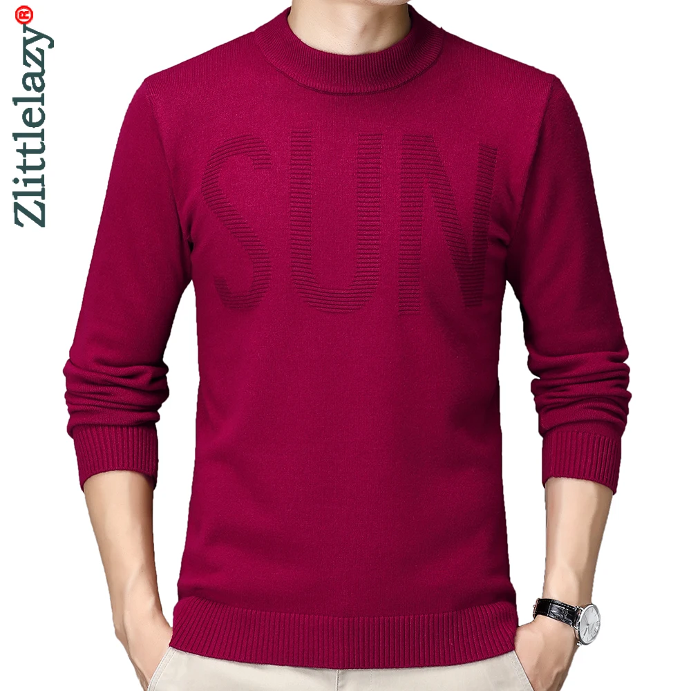 2021 Casual Knitted Thick Sweater Men Pullover Clothing Fashion Letter Clothes Knit Winter Warm Mens Sweaters Pullovers 91626
2021 Casual Knitted Thick Sweater Men Pullover Clothing Fashion Letter Clothes Knit Winter Warm Mens Sweaters Pullovers 91626
