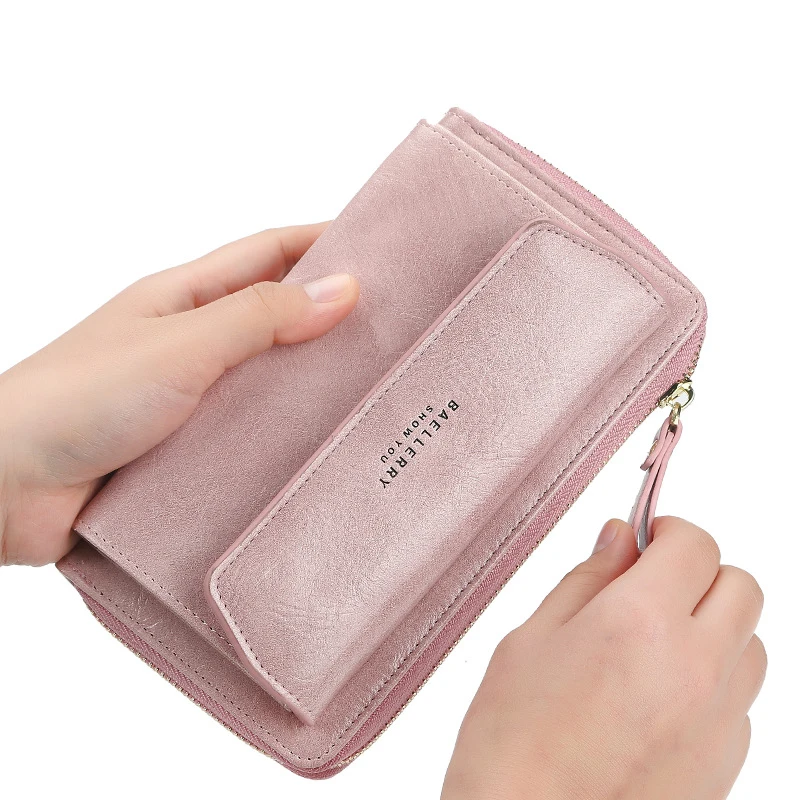 Retro PU Women Wallet Shoulder Crossbody Bag Korean Large Capacity Long Mobile Phone Bag Zipper Oil Leather Purse Womens New
Retro PU Women Wallet Shoulder Crossbody Bag Korean Large Capacity Long Mobile Phone Bag Zipper Oil Leather Purse Womens New