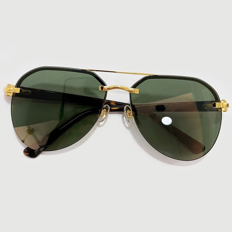2021 New Oval Sunglasses Men Women Luxury Brand Designer Metal Acetate Frame Pilot Mirror Shades UV400
2021 New Oval Sunglasses Men Women Luxury Brand Designer Metal Acetate Frame Pilot Mirror Shades UV400