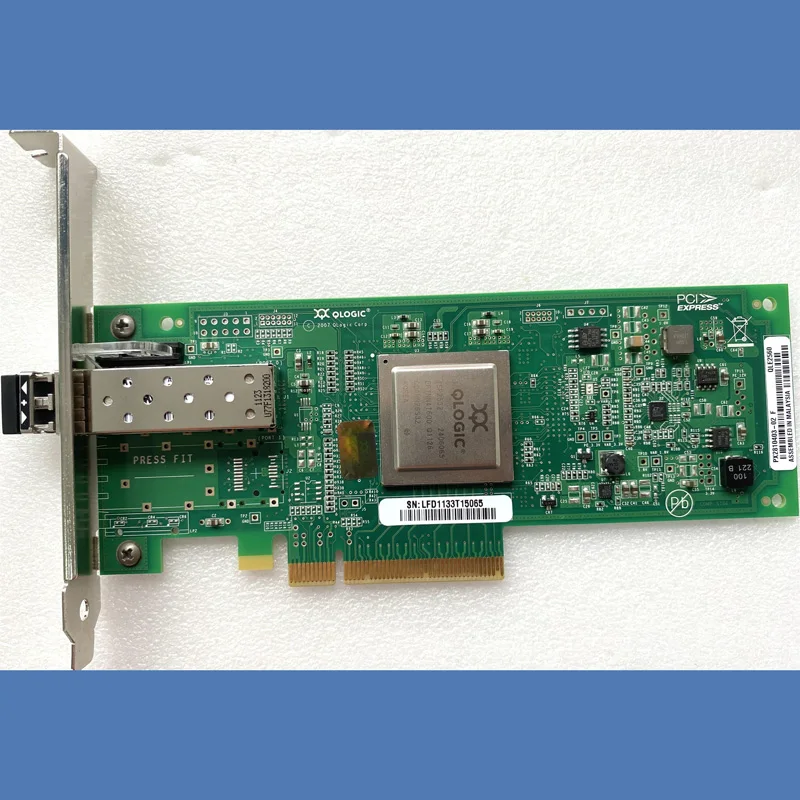 Pulled QLE2560 8Gb PCI-E Single Port PCI-E HBA Card
Pulled QLE2560 8Gb PCI-E Single Port PCI-E HBA Card