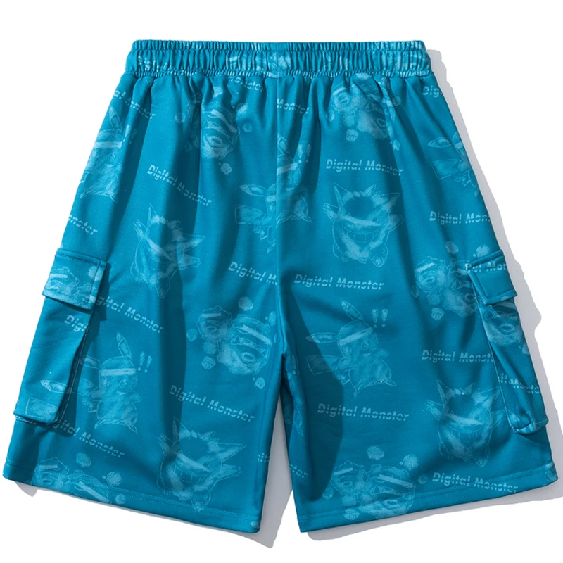 Men Multi-pocket Cargo Shorts Pants Anime Print Streetwear Drawstring Cotton Sweat Pants Bermuda Beach Loose Harajuku Shorts
Men Multi-pocket Cargo Shorts Pants Anime Print Streetwear Drawstring Cotton Sweat Pants Bermuda Beach Loose Harajuku Shorts