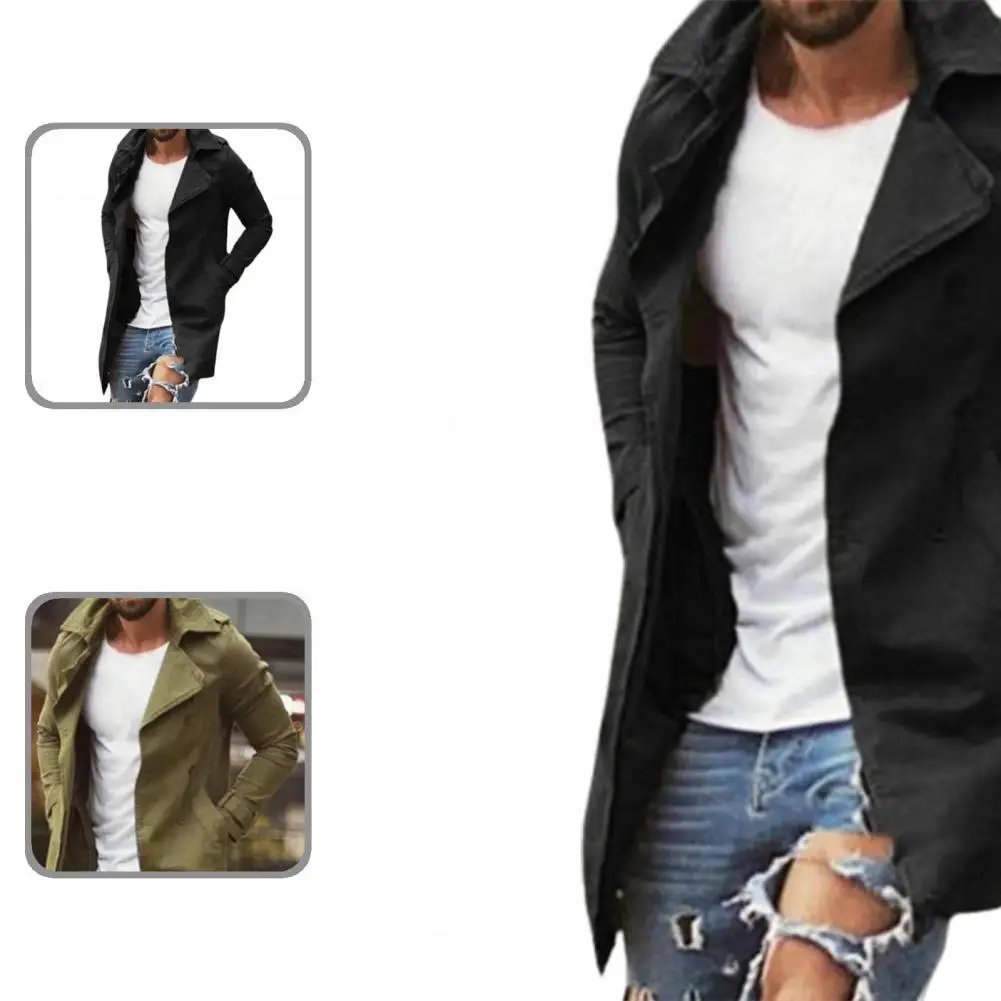 Clothes Great Solid Color Buttons Male Coat Sleeve Belt Men Jacket Long Sleeve for Autumn
Clothes Great Solid Color Buttons Male Coat Sleeve Belt Men Jacket Long Sleeve for Autumn