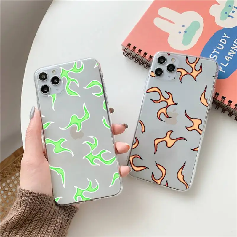 Blue Flame Fire Phone Case Transparent for Clear iPhone case 11 12 mini pro XS MAX 8 7 6 6S Plus X 5S SE 2020 XR
Blue Flame Fire Phone Case Transparent for Clear iPhone case 11 12 mini pro XS MAX 8 7 6 6S Plus X 5S SE 2020 XR