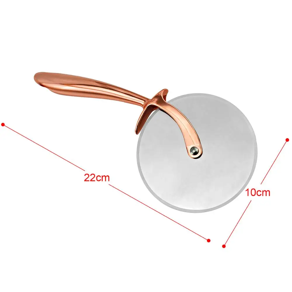 Pizza Cutter Wheel Premium Stainless Steel Pizza Cutter Smooth Rotating Sharp Blade Pizza Slicer, Easy to Clean
Pizza Cutter Wheel Premium Stainless Steel Pizza Cutter Smooth Rotating Sharp Blade Pizza Slicer, Easy to Clean