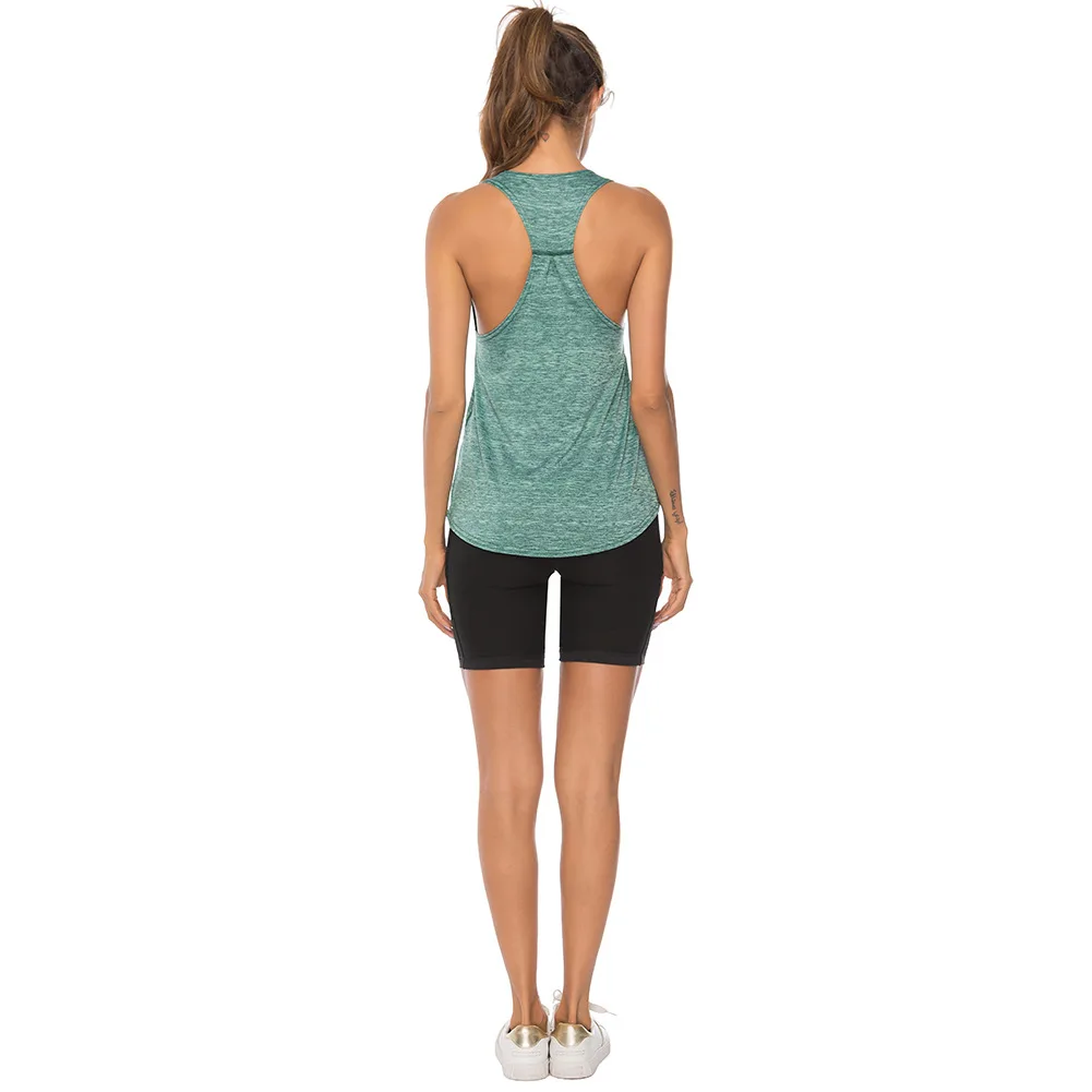 Quick-drying movement vest women in Europe and the wind with cationic fitness training yoga off-the-shoulder U brought the vest
Quick-drying movement vest women in Europe and the wind with cationic fitness training yoga off-the-shoulder U brought the vest