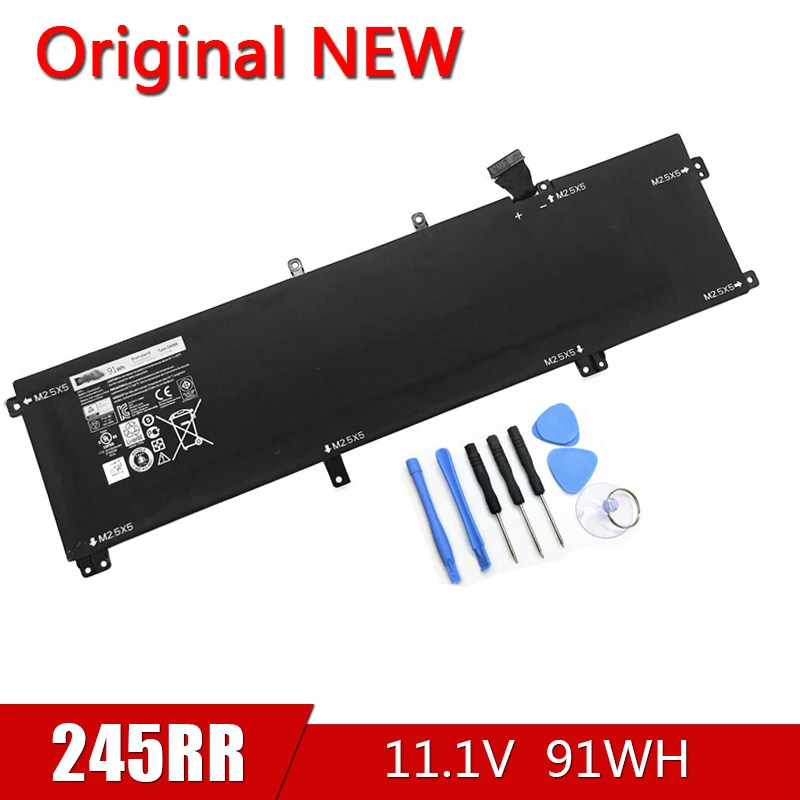 245RR новый оригинальный аккумулятор для ноутбука 245RR для Dell XPS 15 9530 M3800 Series T0TRM H76MV 7D1WJ 11,1 V 91Wh
245RR новый оригинальный аккумулятор для ноутбука 245RR для Dell XPS 15 9530 M3800 Series T0TRM H76MV 7D1WJ 11,1 V 91Wh