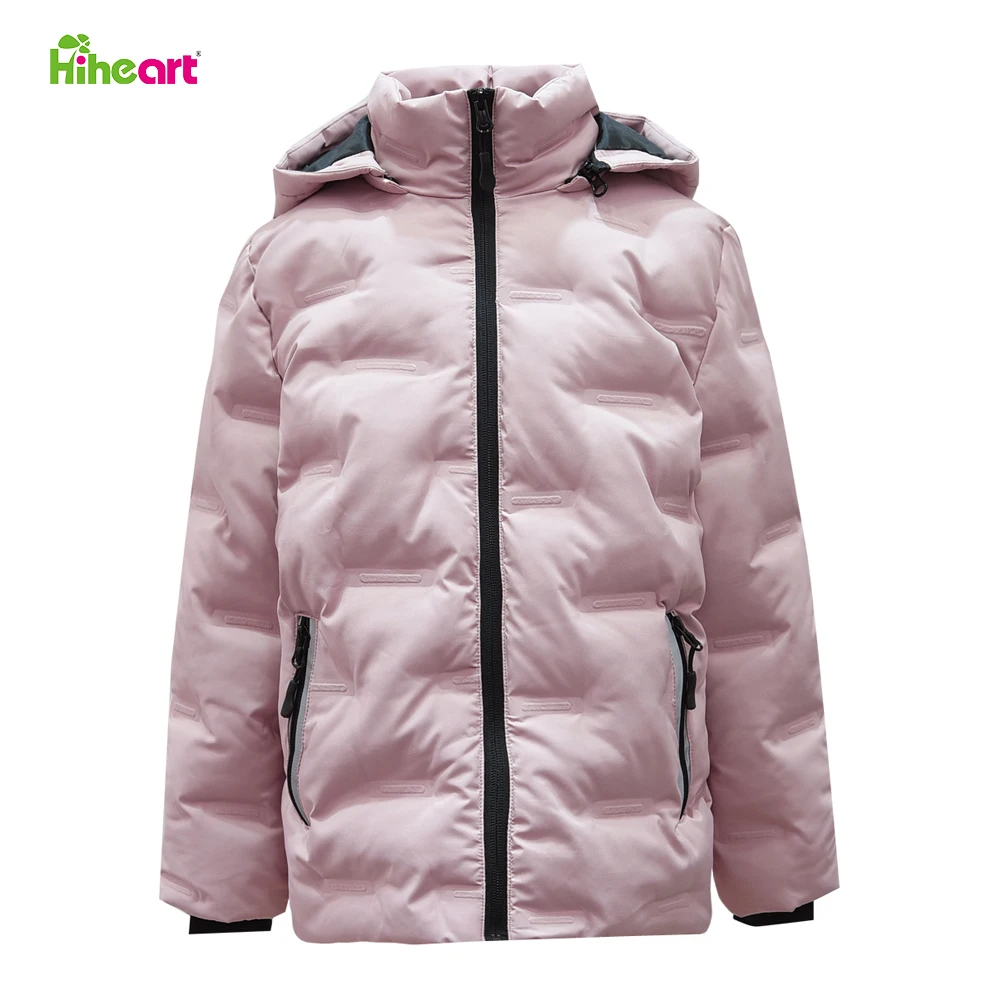 Hiheart Boys Girls Stitch-Free Hooded Puffer Insulated Winter Jacket Solid Color Reflective Strip Children's Cotton Clothing
Hiheart Boys Girls Stitch-Free Hooded Puffer Insulated Winter Jacket Solid Color Reflective Strip Children's Cotton Clothing