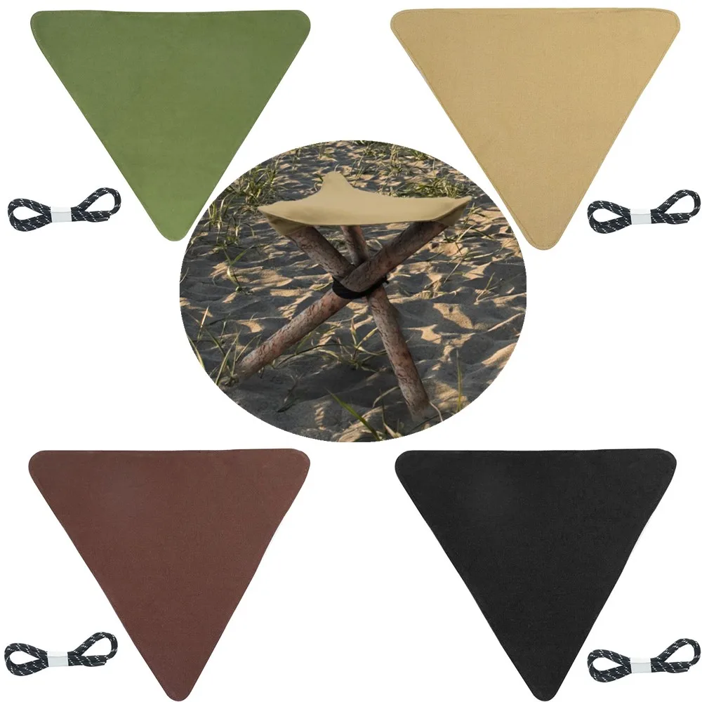 Outdoor Tripod Stool Cloth With 2m Rope DIY Waterproof Triangular Nylon Canvas Stool Seat Outdoor Camping Fishing Accessories
Outdoor Tripod Stool Cloth With 2m Rope DIY Waterproof Triangular Nylon Canvas Stool Seat Outdoor Camping Fishing Accessories
