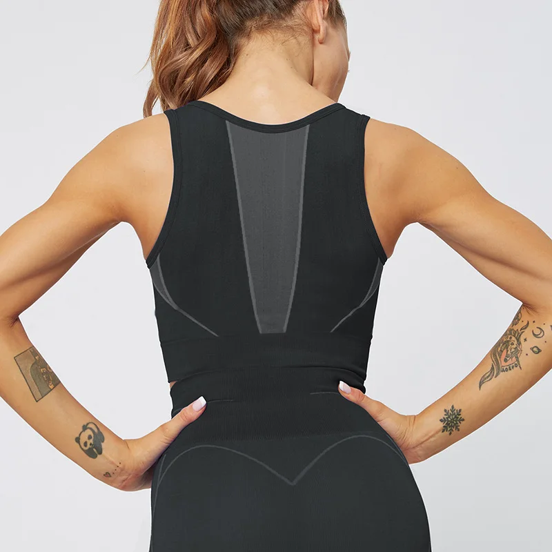 Yoga Top Women Push Up Sports Bra Padded Workout Seamless Running Vest U-neck Tops High Support Solid Color Fitness Shirt New
Yoga Top Women Push Up Sports Bra Padded Workout Seamless Running Vest U-neck Tops High Support Solid Color Fitness Shirt New