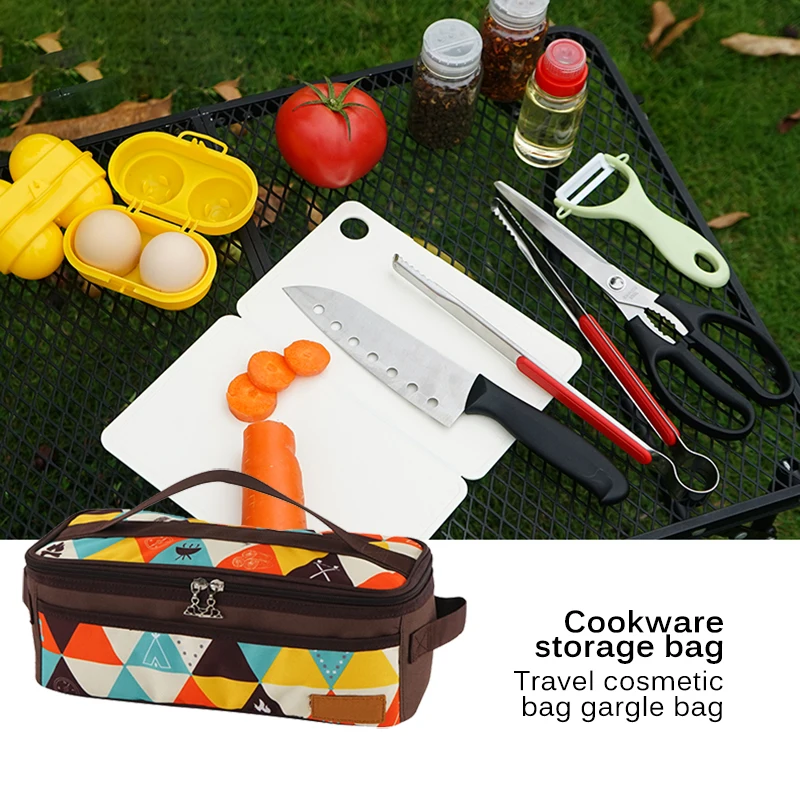 Outdoor Camping Cooking Utensils Organizer Bag Portable Pouch Travel Storage Bag for Picnic, Hiking BBQ Camping Outdoor Cooking
Outdoor Camping Cooking Utensils Organizer Bag Portable Pouch Travel Storage Bag for Picnic, Hiking BBQ Camping Outdoor Cooking