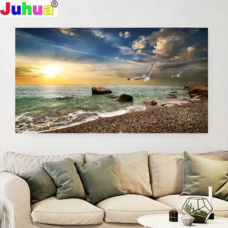 DIY Diamond Painting Natural scenery, sea sunrise, flying birds diamond Embroidery 5d mosaic Diamond needlework cross stitch
DIY Diamond Painting Natural scenery, sea sunrise, flying birds diamond Embroidery 5d mosaic Diamond needlework cross stitch