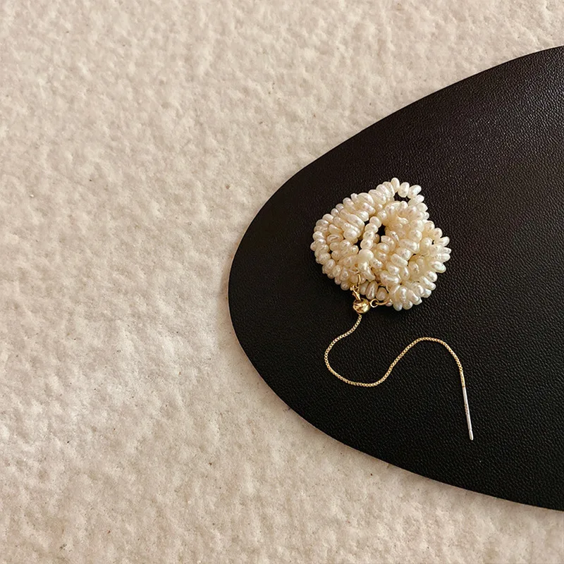 MINAR Fairy Retro Multi Irregular Pearls Earring for Women Gold Color Chain Natural Freshwater Pearl Drop Earrings Brincos 2020 
MINAR Fairy Retro Multi Irregular Pearls Earring for Women Gold Color Chain Natural Freshwater Pearl Drop Earrings Brincos 2020