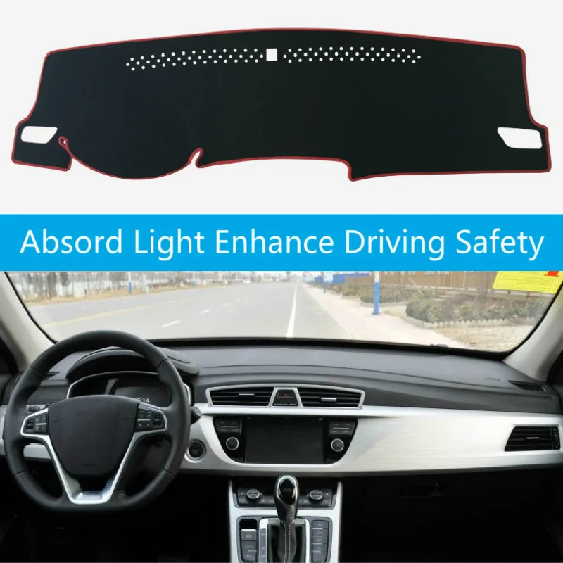 Car Dashboard Cover Mat Pad Sun Shade Instrument Protect Carpet Accessories For GEELY Atlas 2016 2017 2018
Car Dashboard Cover Mat Pad Sun Shade Instrument Protect Carpet Accessories For GEELY Atlas 2016 2017 2018