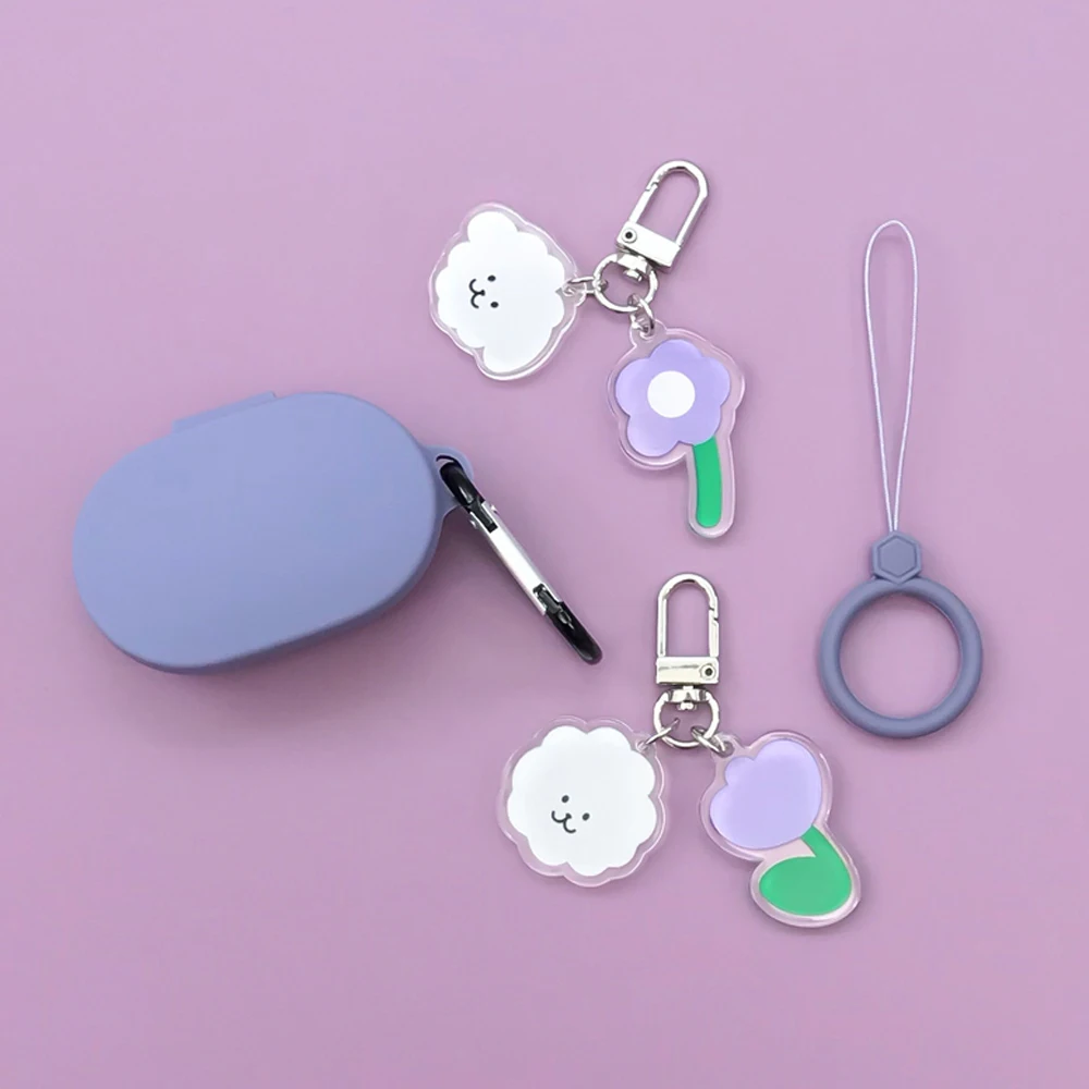 Cute Flower Keychain Silicone Case for Xiaomi Redmi AirDots 3 Case Protective Cover Wireless Bluetooth Earphone Case Soft Shell
Cute Flower Keychain Silicone Case for Xiaomi Redmi AirDots 3 Case Protective Cover Wireless Bluetooth Earphone Case Soft Shell
