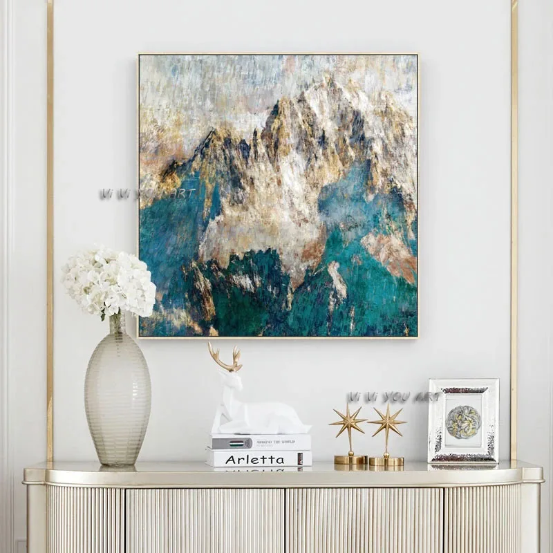 100 Hand Painted Oil Painting Mountain View Abstract Wall Art On Canvas Modern Decoration Unframed
100 Hand Painted Oil Painting Mountain View Abstract Wall Art On Canvas Modern Decoration Unframed