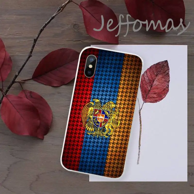 Armenia Flag Phone Case Transparent for iPhone 11 12 mini pro XS MAX 8 7 6 6S Plus X 5S SE 2020 XR
Armenia Flag Phone Case Transparent for iPhone 11 12 mini pro XS MAX 8 7 6 6S Plus X 5S SE 2020 XR