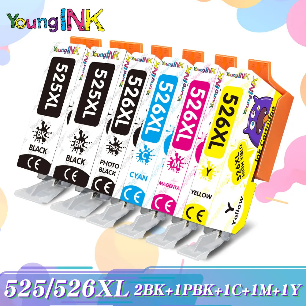 PGI525 PGI-525 CLI-526 For Canon PGI 525 CLI 526 Ink Cartridge For Canon PIXMA iP4850 MG5150 MG5250 MG6150 MG8150 printer
PGI525 PGI-525 CLI-526 For Canon PGI 525 CLI 526 Ink Cartridge For Canon PIXMA iP4850 MG5150 MG5250 MG6150 MG8150 printer