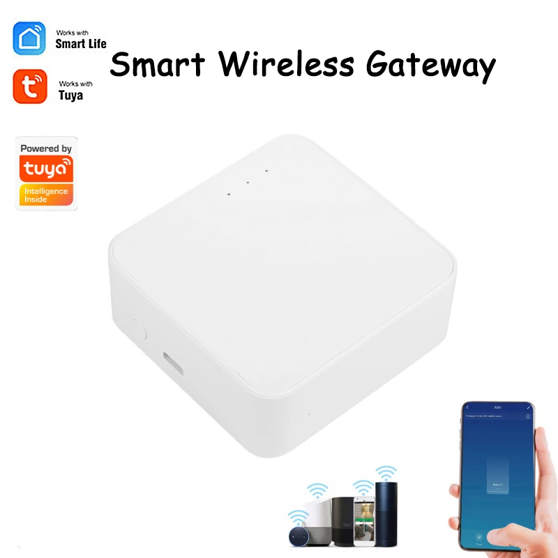 Умный шлюз Tuya, хаб, умный дом, мост, приложение Smart Life, беспроводной пульт дистанционного управления, совместимая с Bluetooth система шлюза
Умный шлюз Tuya, хаб, умный дом, мост, приложение Smart Life, беспроводной пульт дистанционного управления, совместимая с Bluetooth система шлюза