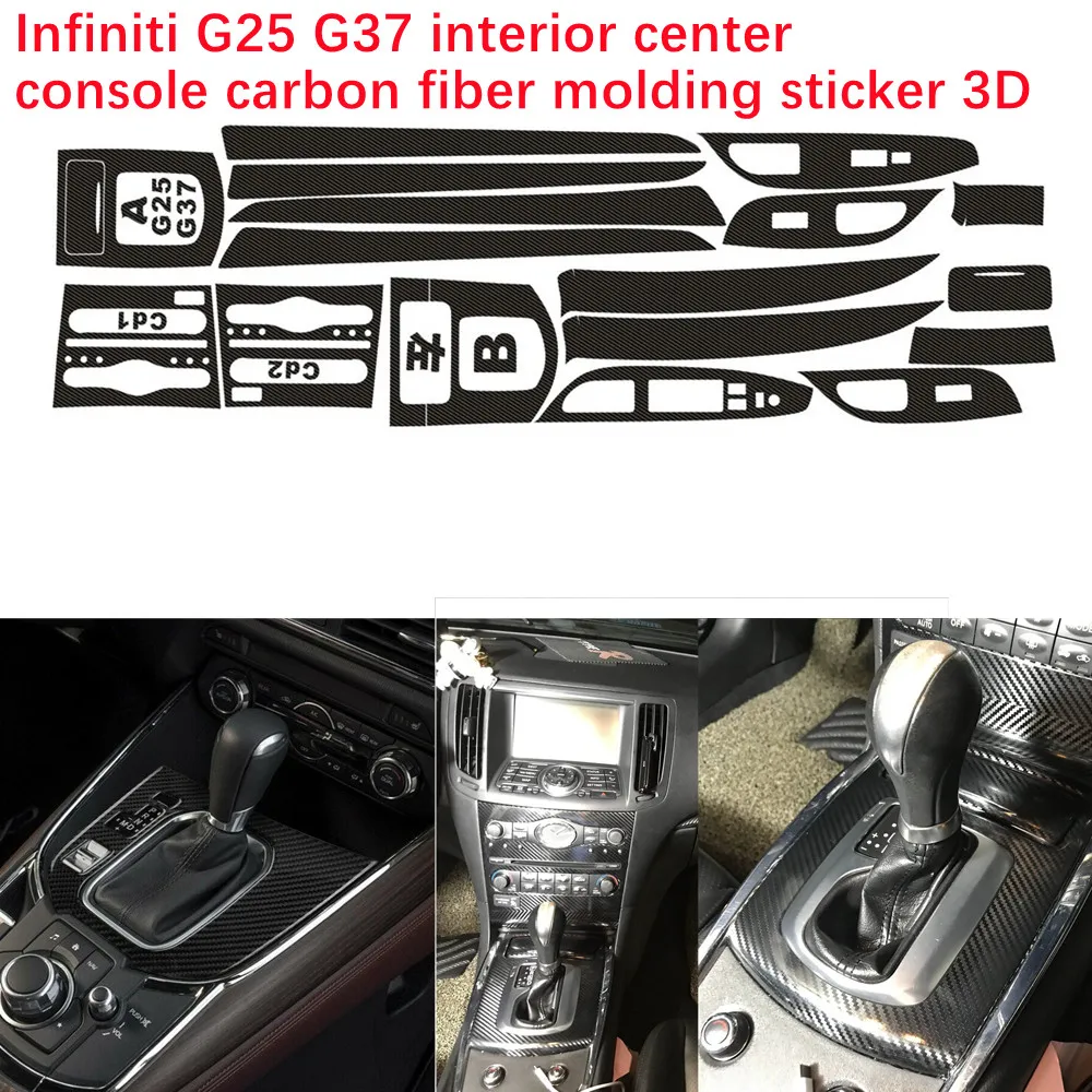 Interior Center Console Carbon Fiber Molding Sticker Decals For Infiniti G25 G37 Vinyl Waterproof Interior Center Console Sticke
Interior Center Console Carbon Fiber Molding Sticker Decals For Infiniti G25 G37 Vinyl Waterproof Interior Center Console Sticke