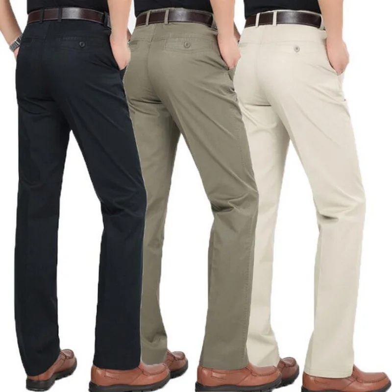 Special Offer Men Casual Pants High Waist Loose Trousers Stretch High Quality Cotton Middle-Aged Men's Straight Pants Size 29-40
Special Offer Men Casual Pants High Waist Loose Trousers Stretch High Quality Cotton Middle-Aged Men's Straight Pants Size 29-40