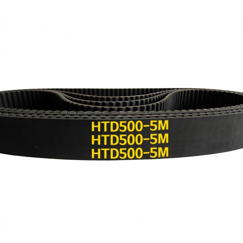 

Arc HTD 5M Timing belt C=500 width10/15/20/25mm Teeth 100 synchronous Belt 500-5M
