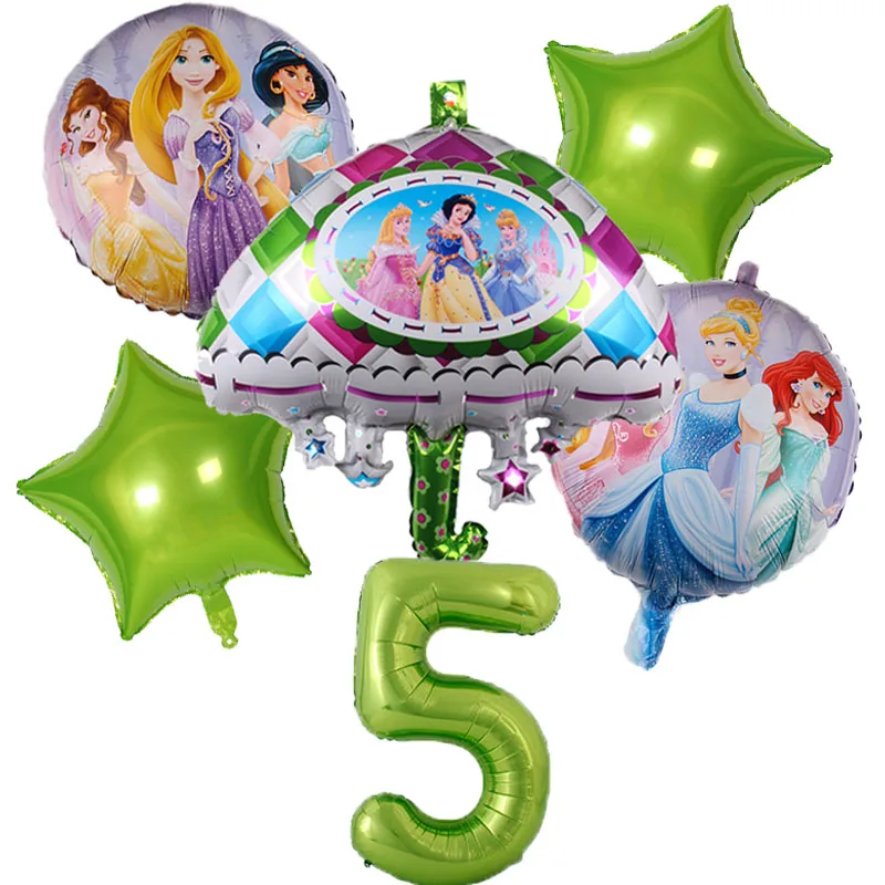 6pcs/set Disney Six Princess Snow White Cartoon Balloons Kids Birthday Party Decoration Baby Shower Birthday number Balloon toys
6pcs/set Disney Six Princess Snow White Cartoon Balloons Kids Birthday Party Decoration Baby Shower Birthday number Balloon toys