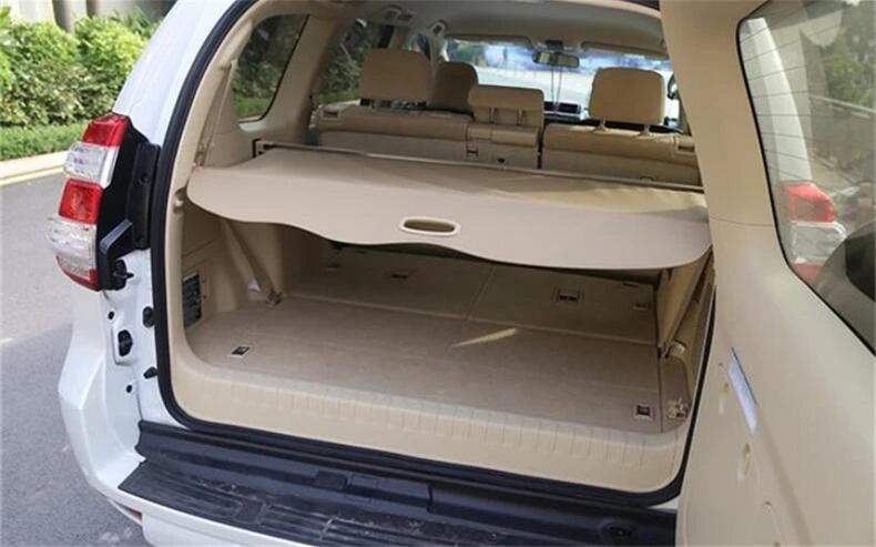 Rear Cargo Cover For TOYOTA Land Cruiser PRADO FJ150 LC150 150 2010-2021 Partition Curtain Screen Shade Trunk Security Shield
Rear Cargo Cover For TOYOTA Land Cruiser PRADO FJ150 LC150 150 2010-2021 Partition Curtain Screen Shade Trunk Security Shield