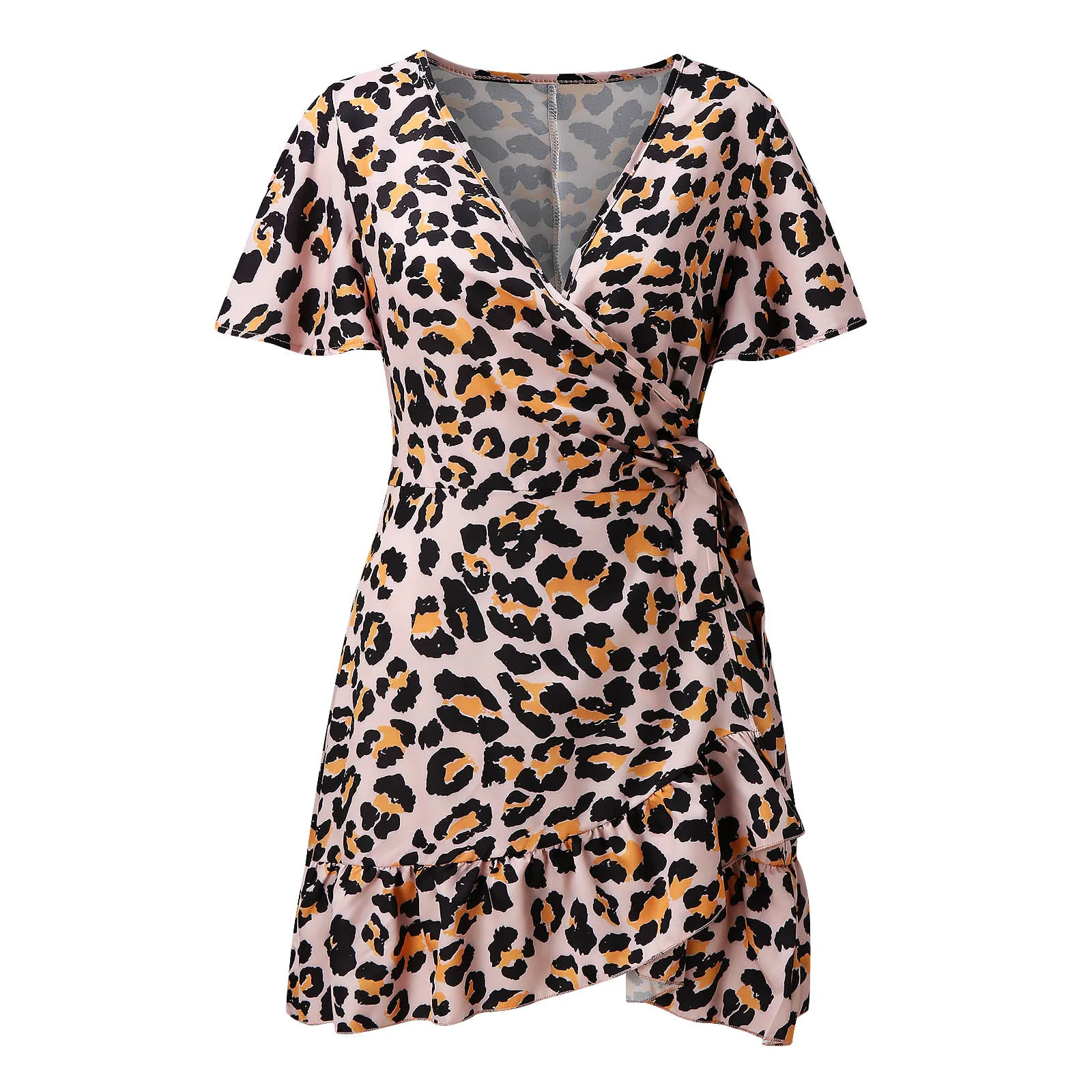 40# Ruffle Butterfly print Dress Women Boho Lace Up Summer Dress 2021 Short Sleeve V-neck Chiffon Dresses For Women 2021
40# Ruffle Butterfly print Dress Women Boho Lace Up Summer Dress 2021 Short Sleeve V-neck Chiffon Dresses For Women 2021