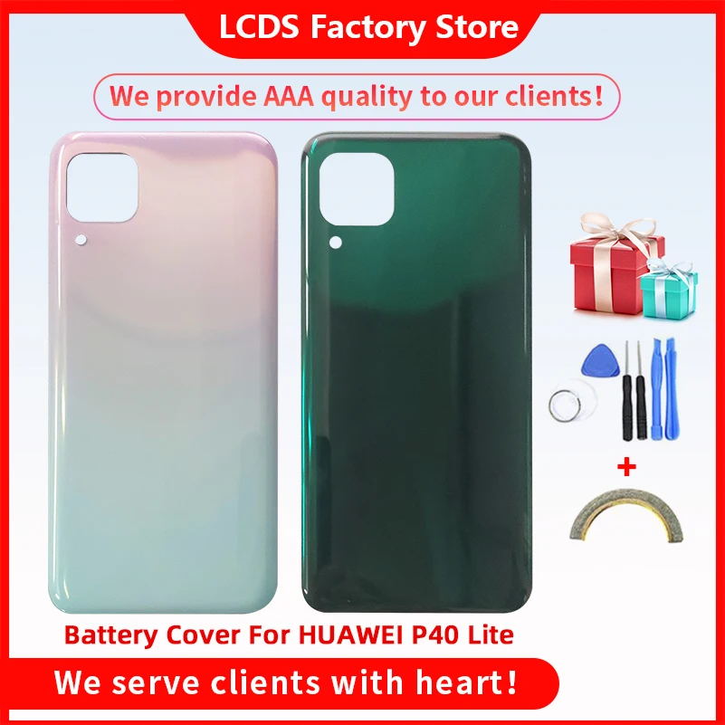 Battery Back Cover For HUAWEI P40 Lite Battery Cover Back Case For HUAWEI P40 Lite Back Case Cover Housing 
Battery Back Cover For HUAWEI P40 Lite Battery Cover Back Case For HUAWEI P40 Lite Back Case Cover Housing