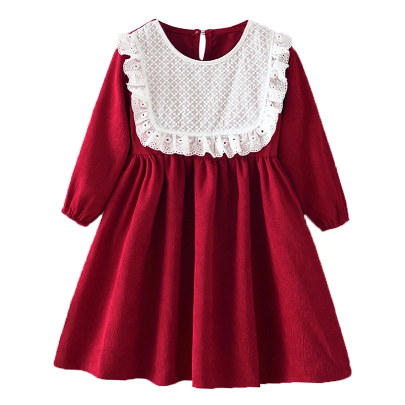 Autumn Girls Long Sleeve Dress 2021 New Fashion Europe and America Corduroy Vintage Lace 2-8y Kids Party dress for Girl Dresses
Autumn Girls Long Sleeve Dress 2021 New Fashion Europe and America Corduroy Vintage Lace 2-8y Kids Party dress for Girl Dresses
