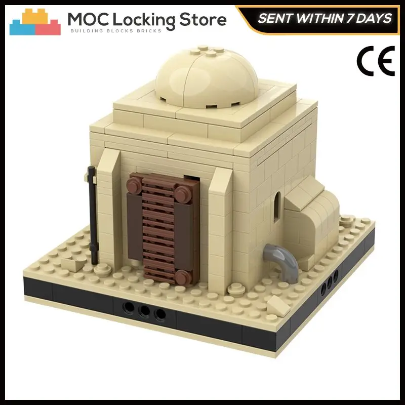 Movie Series Wars MOC-55012ï¼›Desert House #1 for a City Modular Tatooine MOC Building Blocks Bricks Collection Model Toys Gifts
Movie Series Wars MOC-55012ï¼›Desert House #1 for a City Modular Tatooine MOC Building Blocks Bricks Collection Model Toys Gifts