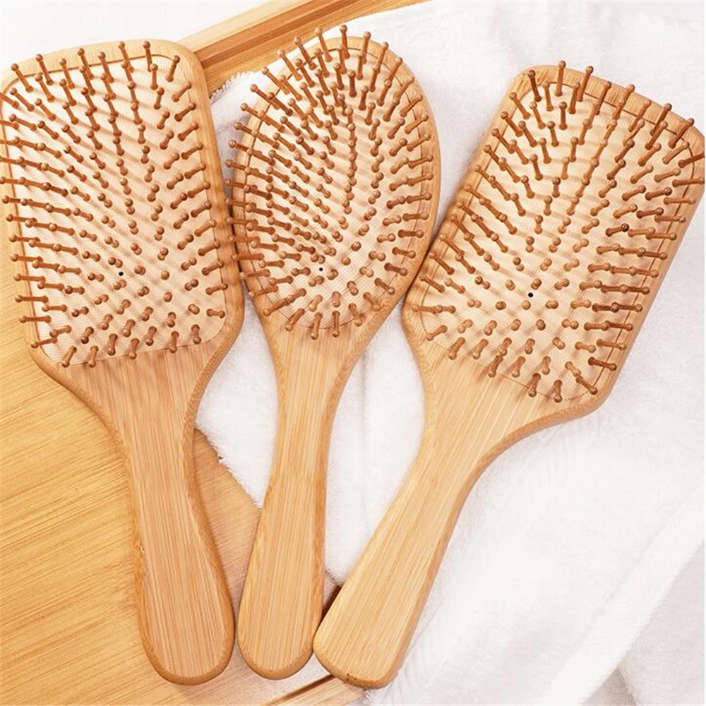 Detangling Hair Brush Wooden Bamboo Dry Tangle Curly Hair Comb Scalp Massager Growth Wide Tooth Comb Hairstyles Accessories Tool
Detangling Hair Brush Wooden Bamboo Dry Tangle Curly Hair Comb Scalp Massager Growth Wide Tooth Comb Hairstyles Accessories Tool