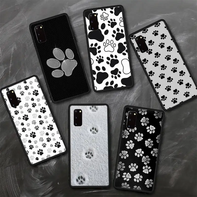 Dog Footprint Paw Phone Case TPU For Samsung S6 S7 S8 S9 S10 plus S20 S21 S30ultrs Fundas Cover
Dog Footprint Paw Phone Case TPU For Samsung S6 S7 S8 S9 S10 plus S20 S21 S30ultrs Fundas Cover