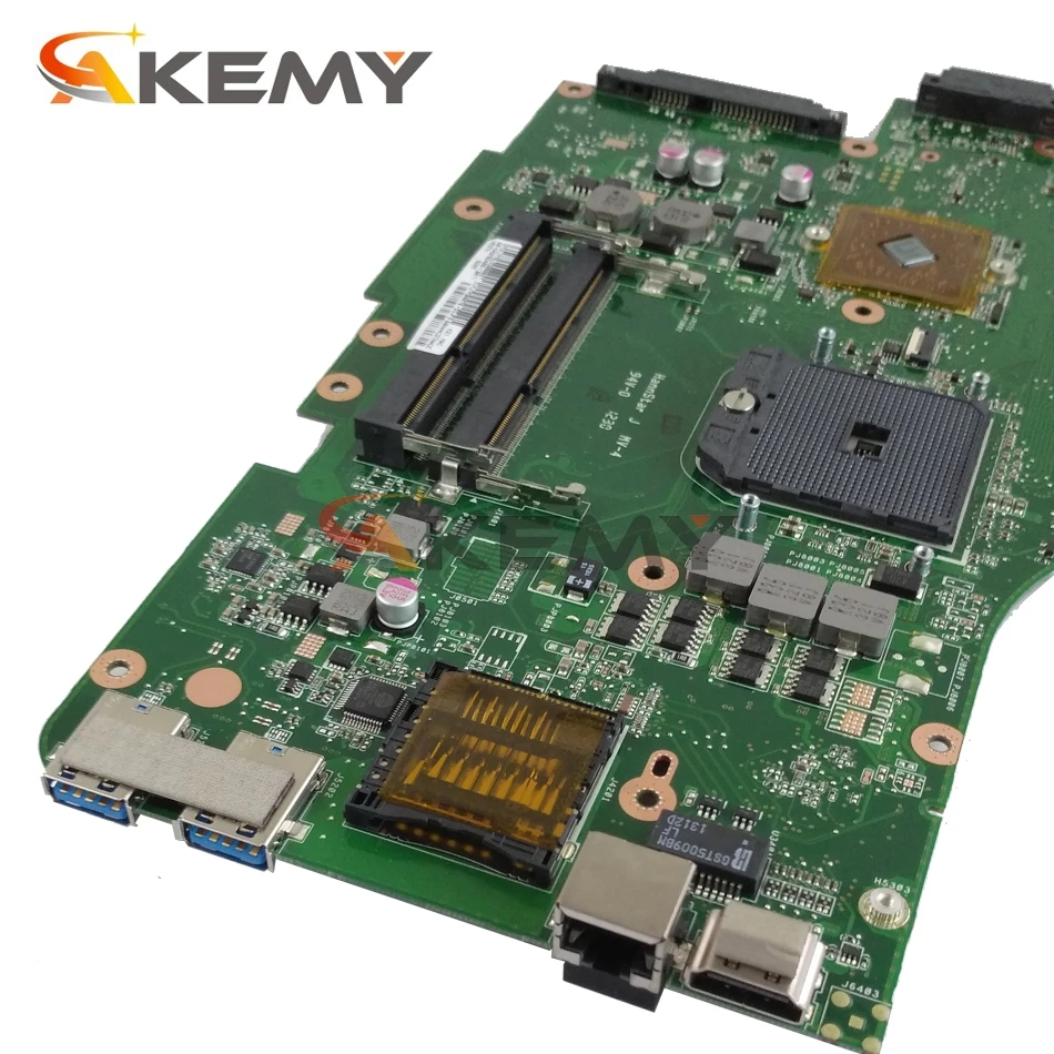 Akemy N53TA Laptop motherboard for ASUS N53TA N53TK N53T N53 original mainboard 100%Test
Akemy N53TA Laptop motherboard for ASUS N53TA N53TK N53T N53 original mainboard 100%Test