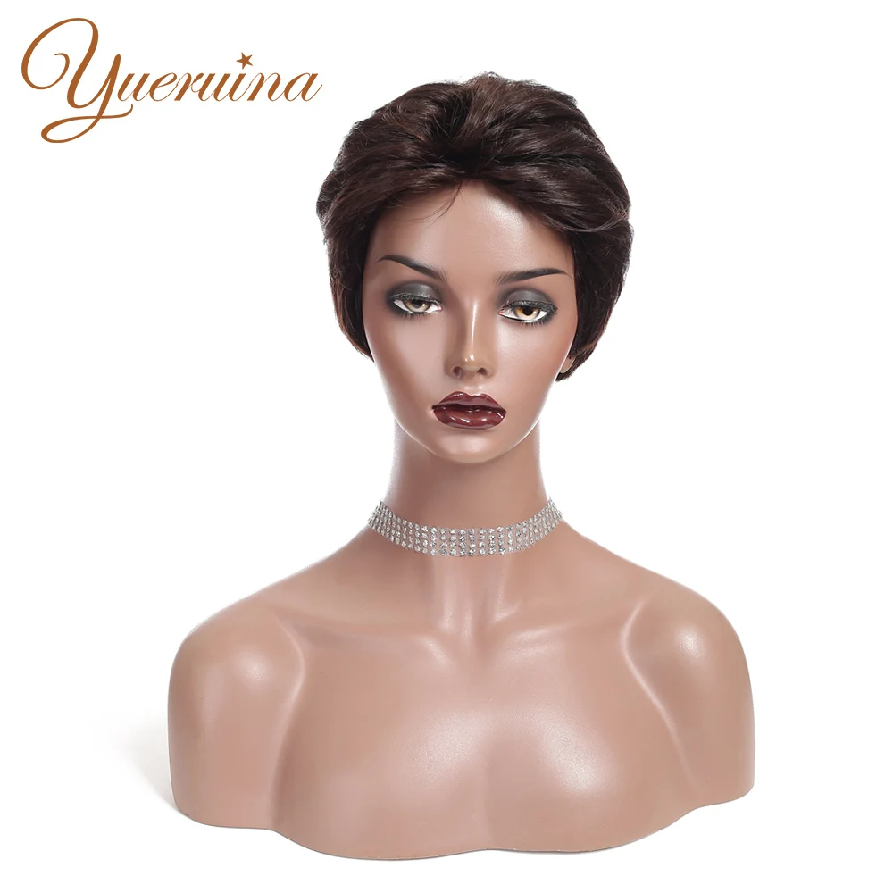 Yueruina Full Machine Short Human Hair Wigs For Women Brazilian Human Wigs
Yueruina Full Machine Short Human Hair Wigs For Women Brazilian Human Wigs