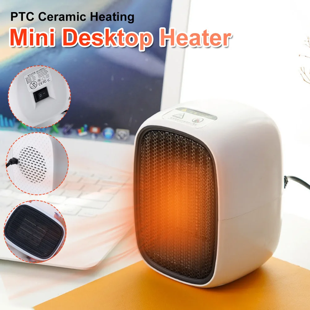 220V Mini Electric Heater Portable Desktop Fan Heater PTC Ceramic Heating Warm Air Blower Home Office Warmer Machine for Winter
220V Mini Electric Heater Portable Desktop Fan Heater PTC Ceramic Heating Warm Air Blower Home Office Warmer Machine for Winter