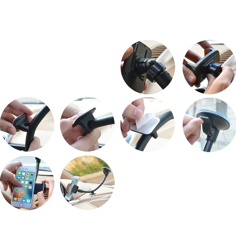 Long Arm Car Mobile Support Phone Mount Car Windshield Dashboard Cellphone Holder
Long Arm Car Mobile Support Phone Mount Car Windshield Dashboard Cellphone Holder