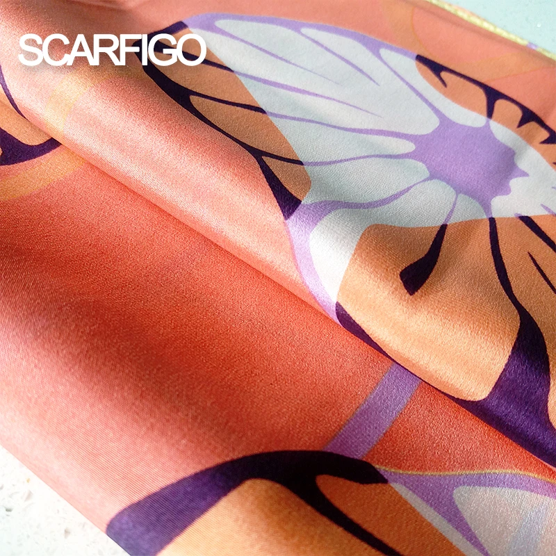 SCARFIGO Luxury 100% Silk Scarf For Women Ladies Pareo Beach Shawls 155*25cm Аксессуары для сумок
SCARFIGO Luxury 100% Silk Scarf For Women Ladies Pareo Beach Shawls 155*25cm Аксессуары для сумок