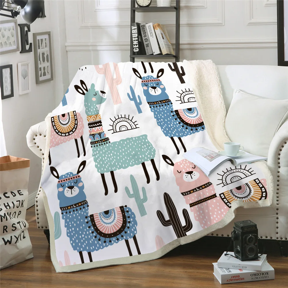 Printed Lovely Alpaca Funny Large Warm Blankets Wearable Fleece Soft Plush Manta For Adults Poncho Manta Para Sofa Fleece
Printed Lovely Alpaca Funny Large Warm Blankets Wearable Fleece Soft Plush Manta For Adults Poncho Manta Para Sofa Fleece